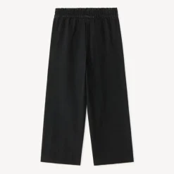 Rechtdoorlopende, ruime effen jeans meisjes