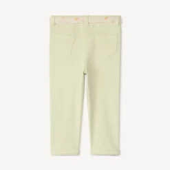 Rechtdoorstoot jeans met strikceintuur meisjes.