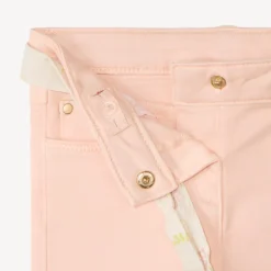 Rechtdoorstoot jeans met strikceintuur meisjes.
