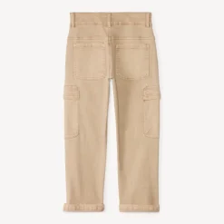 Rechtdoorzittende jeans met cargopockets jongens