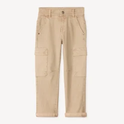 Rechtdoorzittende jeans met cargopockets jongens
