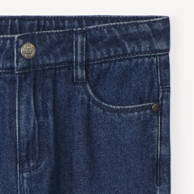 Rechte effen jeans jongens
