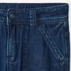 Rechte jeans met microfleece voering jongens