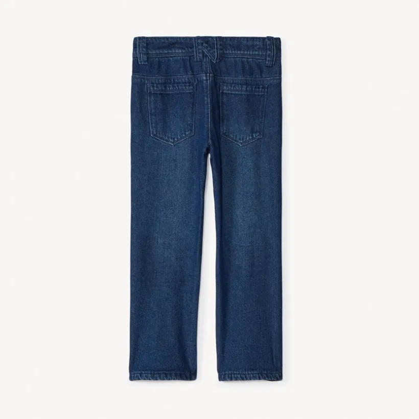 Rechte jeans met microfleece voering jongens