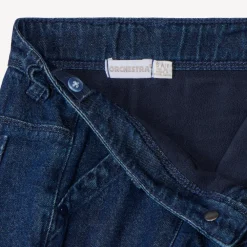 Rechte jeans met microfleece voering jongens