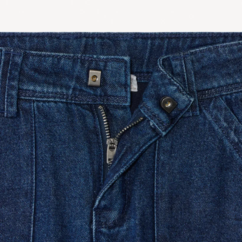Rechte jeans met microfleece voering jongens