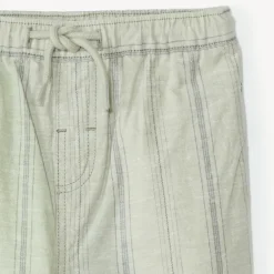 Rechters broek van canvas met verticale strepen voor babyjongens