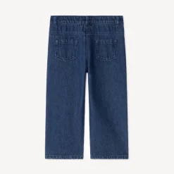 Rechterschijf baby jongensjeans met vintage geborduurde patches