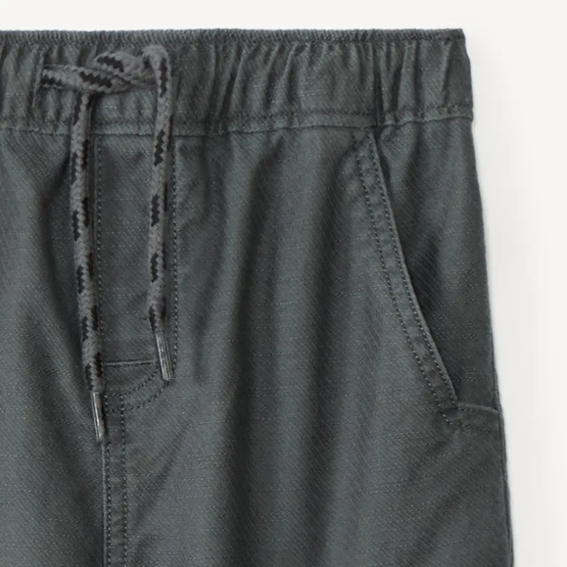 Rechthoekige broek met cargopockets jongens.