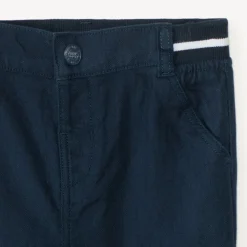 Rechthoekige broek met elastische taille voor babyjongen