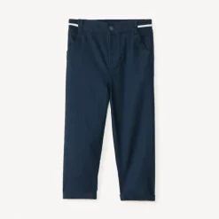 Rechthoekige broek met elastische taille voor babyjongen