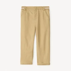 Rechthoekige broek met elastische taille voor babyjongen