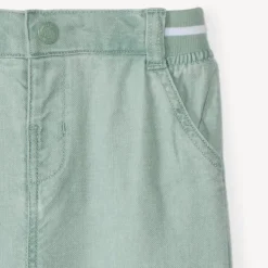 Rechthoekige broek met elastische taille voor babyjongen