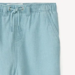 Rechthoekige broek van canvas met cargozakken voor babyjongen
