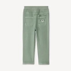 Rechthoekige jeans met berenzak voor babyjongen
