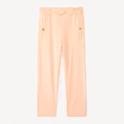 Rechthoekige unicolor broek meisjes