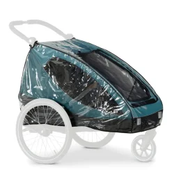 Regenhoes voor de Dryk Duo en Dryk Duo Plus fietskar