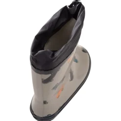 Regenlaarzen met skateprint voor baby jongens