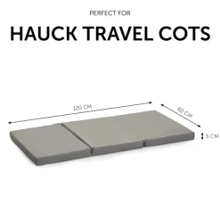 Reisbedmatras opvouwbaar Sleeper Grey