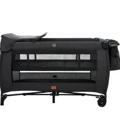 Reisbed met accessoires Top All In zwart