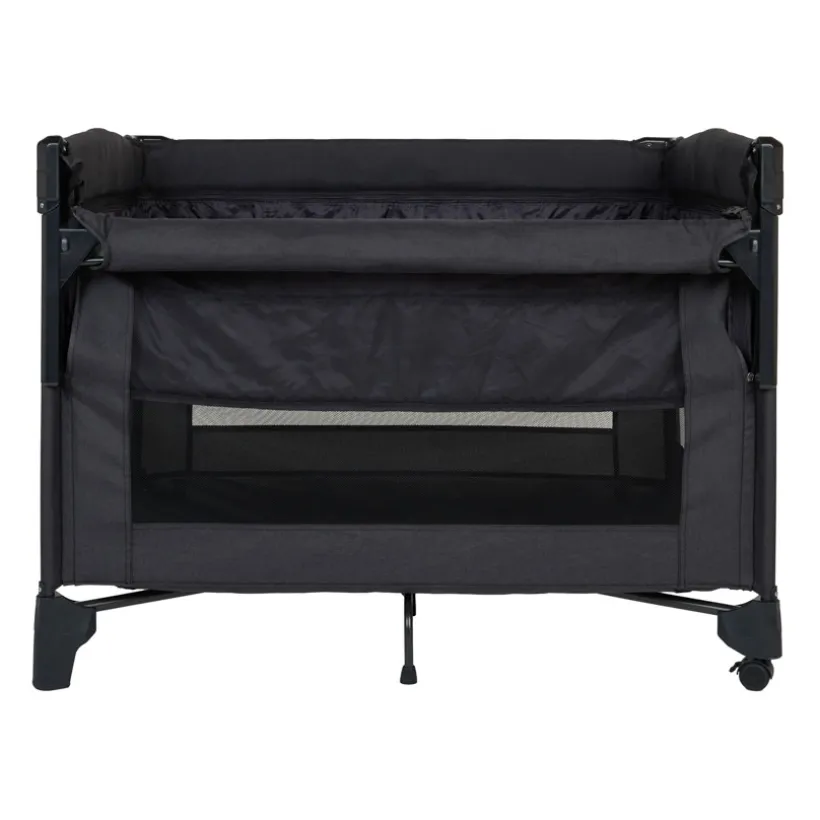 Reisbed met co-sleeper sleepli - Zwart