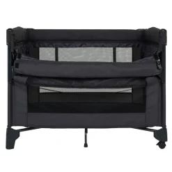 Reisbed met co-sleeper sleepli - Zwart