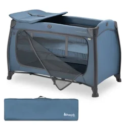 Reisbed met luierkussen Play N Relax Center Dark Blue