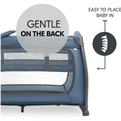 Reisbed met luierkussen Play N Relax Center Dark Blue