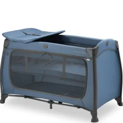 Reisbed met luierkussen Play N Relax Center Dark Blue
