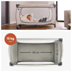Reisbed Sleep N Easyfold Dark Grey