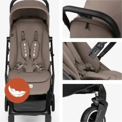Reis Buggy Fly N Care Ultra Compact Mocha