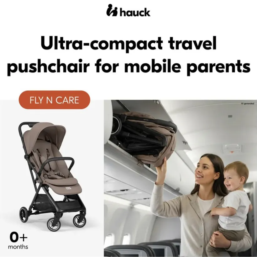 Reis Buggy Fly N Care Ultra Compact Mocha