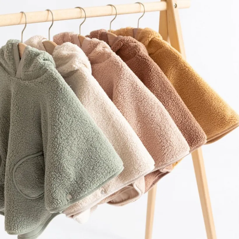 Reisponcho - Teddy + Pady jersey - Ficelle - 9/36 m