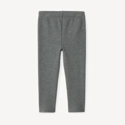 Ribbroekje met fleecevoering in effen kleur voor meisje
