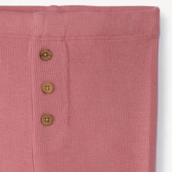 Ribgebreide onderbroek met knopen voor babymeisje