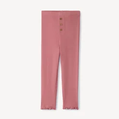 Ribgebreide onderbroek met knopen voor babymeisje