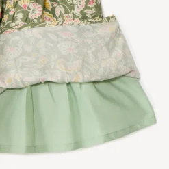 Rimpelrok met een bloemenprint meisjes