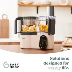 Robot multi-fonction Nutribaby Evolution - minéral/beige