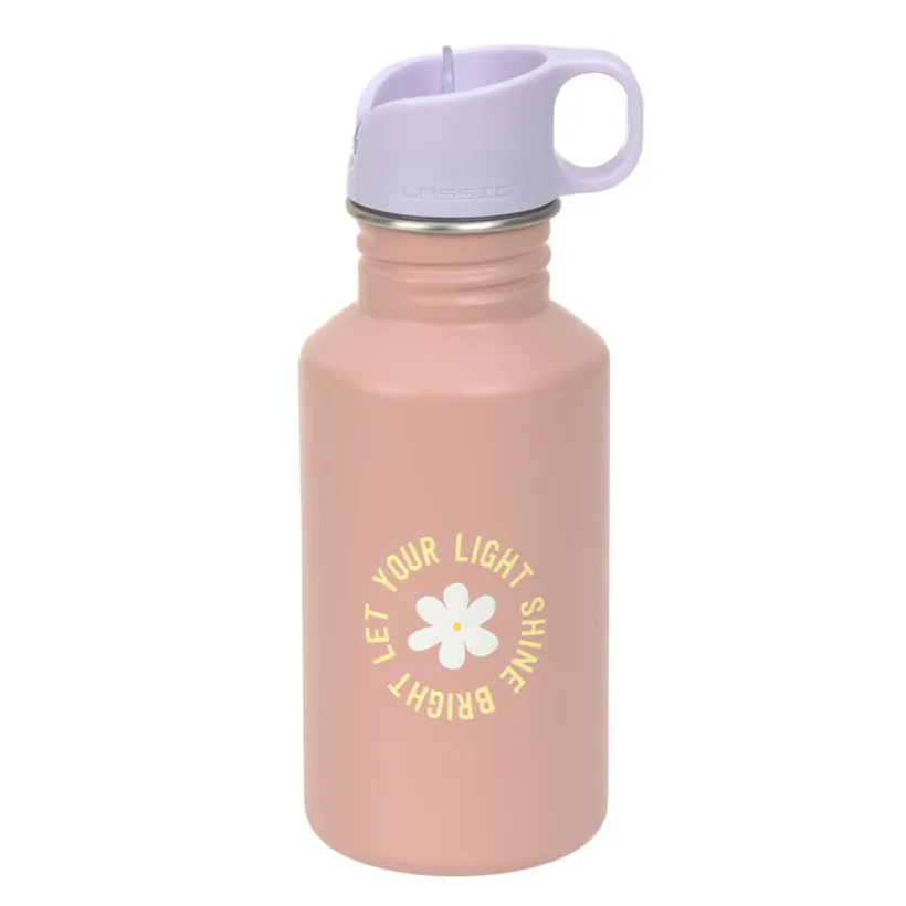 Roestvrijstalen drinkfles 500ml Pattern Party Pink/Lilac