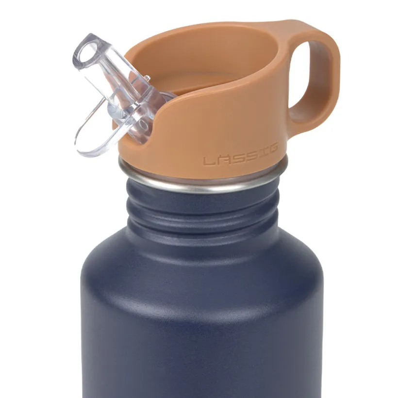 Roestvrijstalen drinkfles 500ml Smile Navy