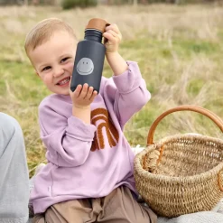 Roestvrijstalen drinkfles 500ml Smile Navy