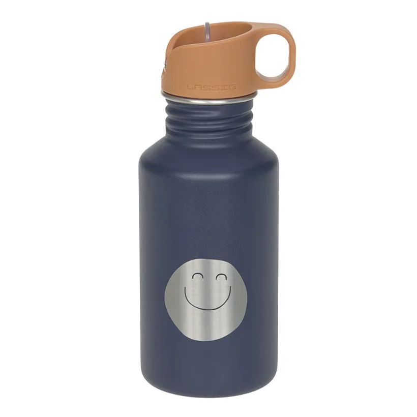 Roestvrijstalen drinkfles 500ml Smile Navy