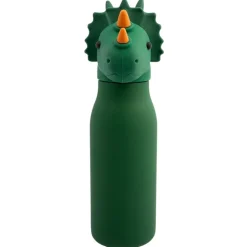 Roestvrijstalen drinkfles + rietje silicone - Trix - 350 ml