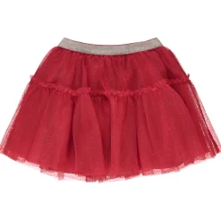 Rok met pailletten in tule voor meisjes