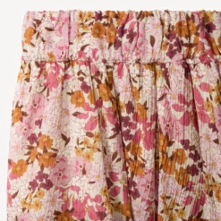 Rok met ruches en bloemenprint meisjes