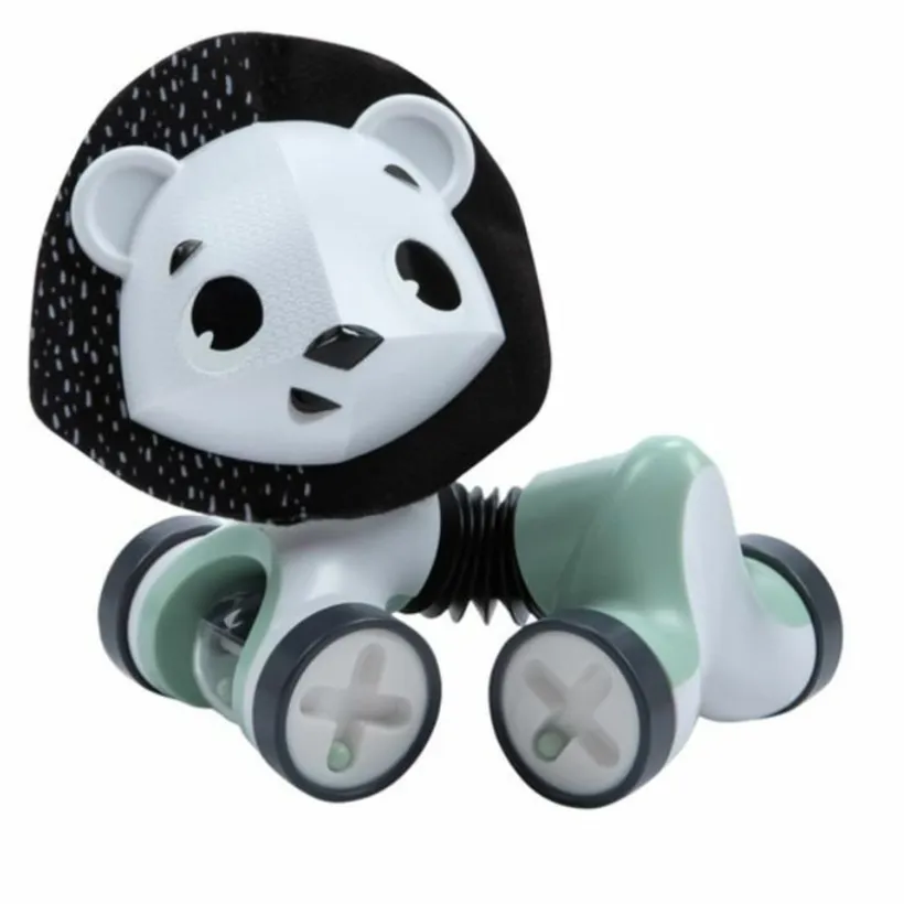 Rollend leeuwtje 1ste leeftijd Tiny Rolling Black&White