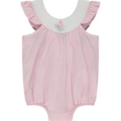 Romper met gestreepte schouderbandjes meisjes