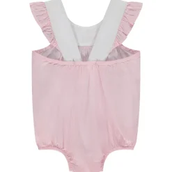 Romper met gestreepte schouderbandjes meisjes