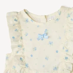 Rompertje met bessenprint voor babymeisjes