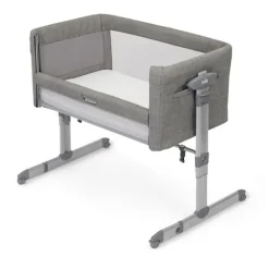 Roomie Glide co-sleeper Wieg - Foggy Gray